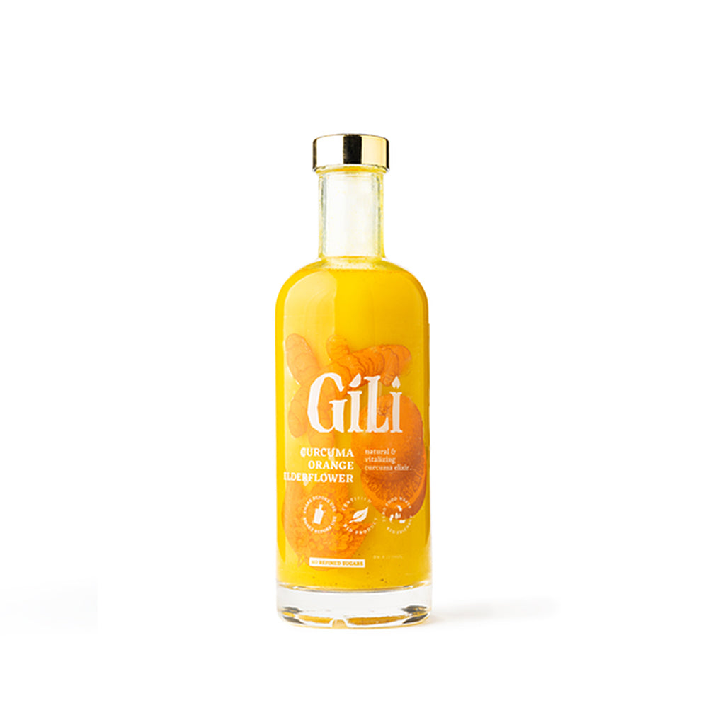 Pastarro GILI Bio Curcuma, Orange, Elderflower Elixir 500 ml, Bild 1