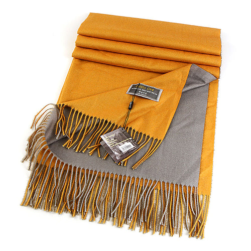 Pastarro Celtic Knitwear Schal, orange/grau Bild 1