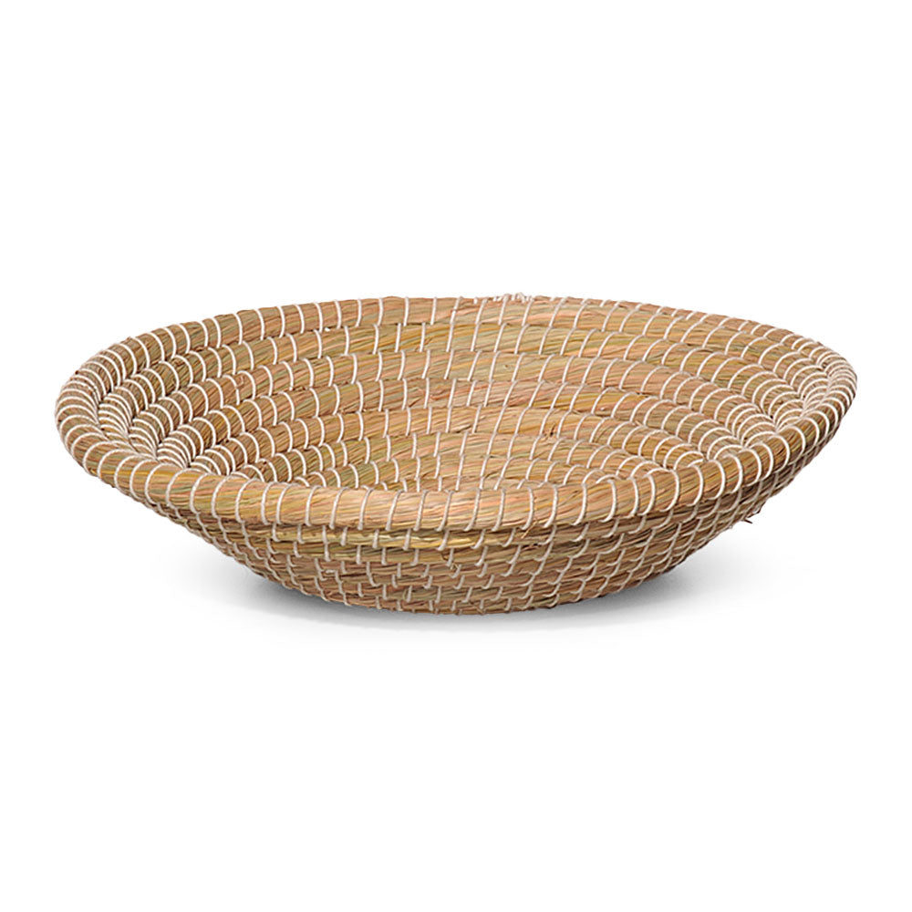 Korbschale aus Seegras, 40cm