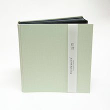 Fotoalbum "Leinen" medium, blassgrün