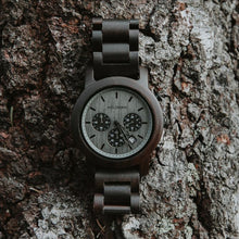Armbanduhr "Nordwand" (Sandelholz/Felsgrau)