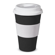 Becher "Coffee to go" schwarz