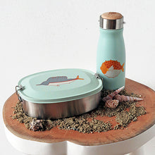 Lunchbox Edelstahl "Fisch" mit Thermosflasche