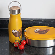 Lunchbox Edelstahl "Sea Otter" mit Thermosflasche und Tomaten