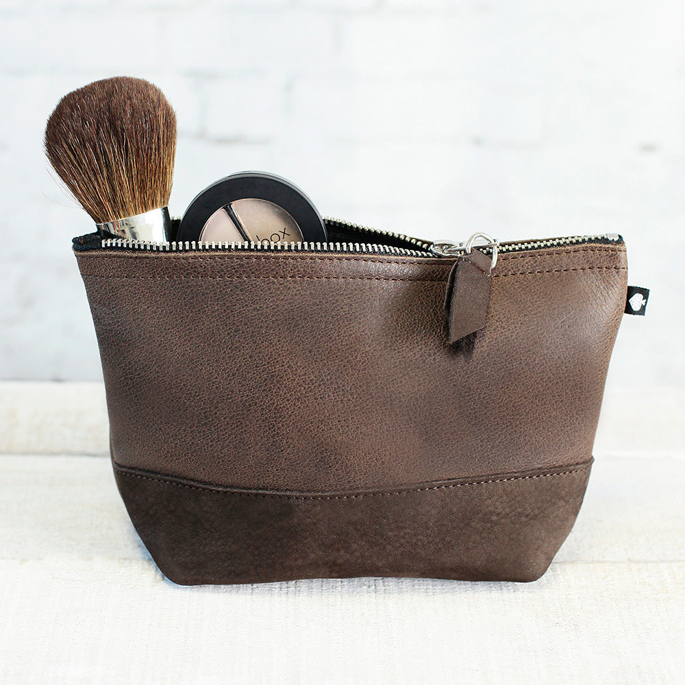 Kosmetiktasche Echtleder 