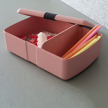 Lunchbox "Time Out Box", rosa geöffnet