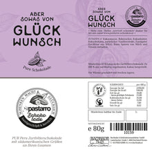 Schokolade "Glückwunsch"