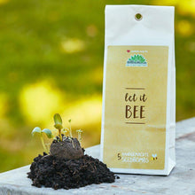 Samenbomben "let it BEE" 5er Papiertüte
