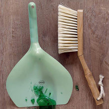 Kehrschaufel-Set grün, plastikfrei