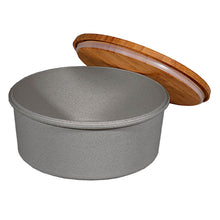 Keksdose "Biscuit Lover" Bambus grau
