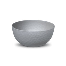 Schüssel "Hammered" Bambus grau M
