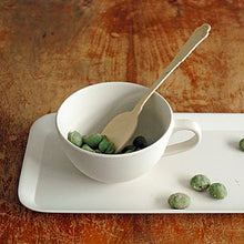 Bambus-Schüssel "Suppe" weiß, Pistazien