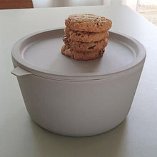 Box verschließbar, Bambus grau 2 L Cookies