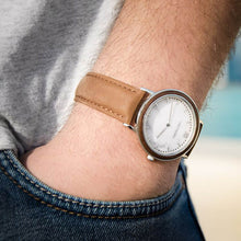 Armbanduhr "Griffith Park" (Walnuss/Marmor)