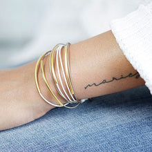 Armband "Echtleder", vergoldet,  malve