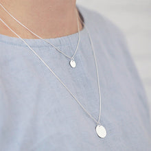 Kette "Dot", lang, Silber