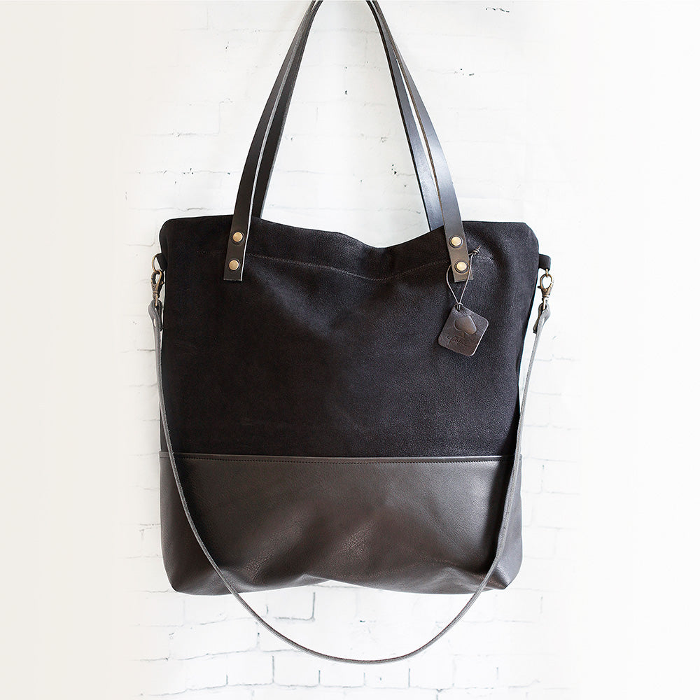 Beutel Echtleder Shopper 