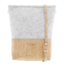 Pastarro UlStO Handtasche "Pektina", Filz/Kork, marmor Bild 1