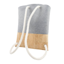 Pastarro UlStO Rucksack "Suber", slim, Filz/Kork, grau Bild 2